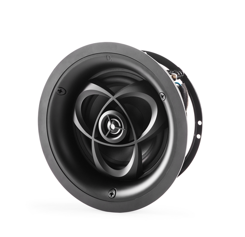 6.5" Round In-Ceiling Speaker with Pivoting Tweeter