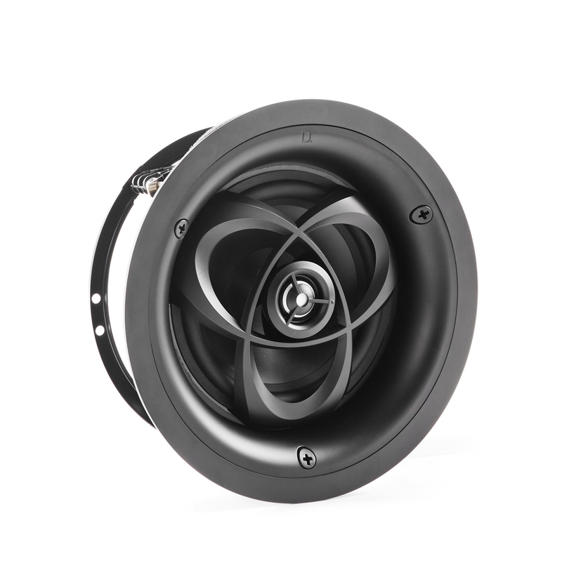 6.5" Round In-Ceiling Speaker with Pivoting Tweeter