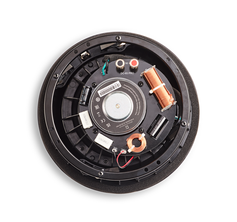 6.5" Round In-Ceiling Speaker with Pivoting Tweeter