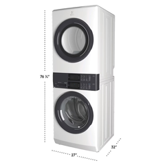 Lavadora y secadora eléctrica de una sola unidad Laundry Tower™ Serie 300