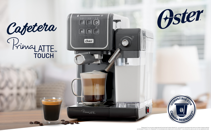 Cafetera Oster® PrimaLatte™ Touch