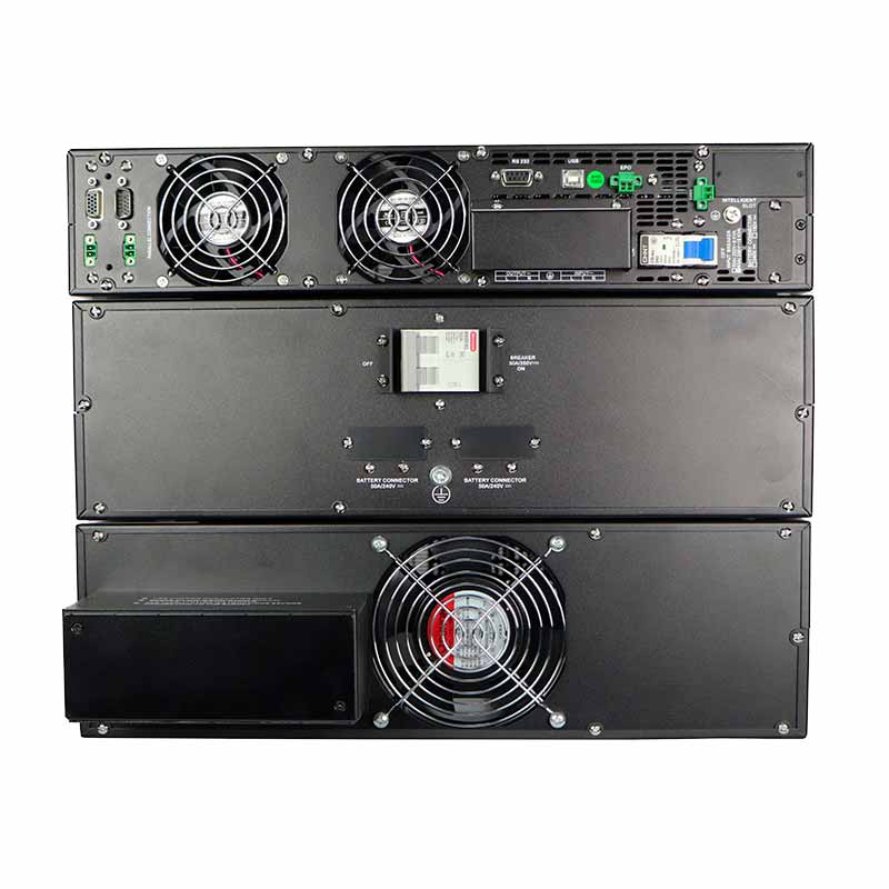 UPS en línea 6KVA/6KW, ISO Transf, Escalable, Rack/Torre-120/240V