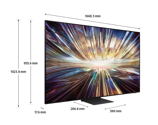 Televisor de 75" | 8K | Smart TV | QLED