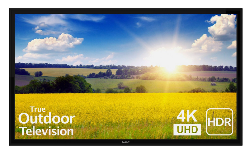 SunBrite Pros Series | Televisor De 55" | 4K | Outdoor TV | LED | HDR | Full Sun | Black