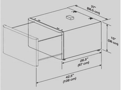 Pedestal con Cajón de 15