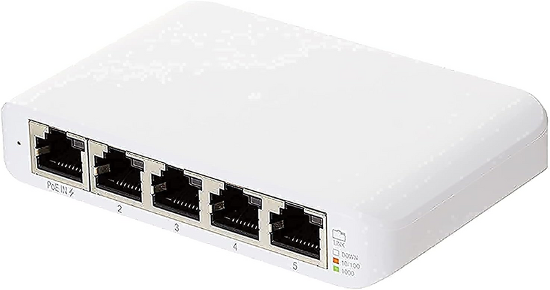 Conmutador PoE UniFi Flex Mini de 5 puertos