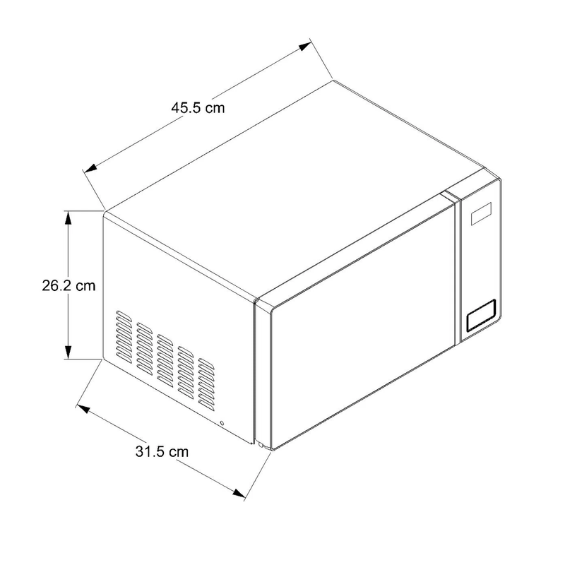 Microondas 0.7 p³ Blanco