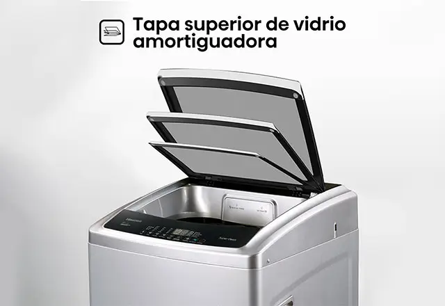 Lavadora De Carga Superior | 21 Kg | 8 Ciclos | Automatica