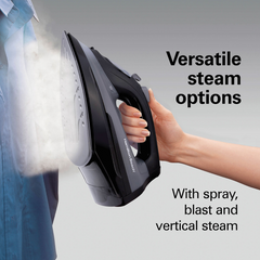 Steam Iron with Extra-Glide™ Soleplate