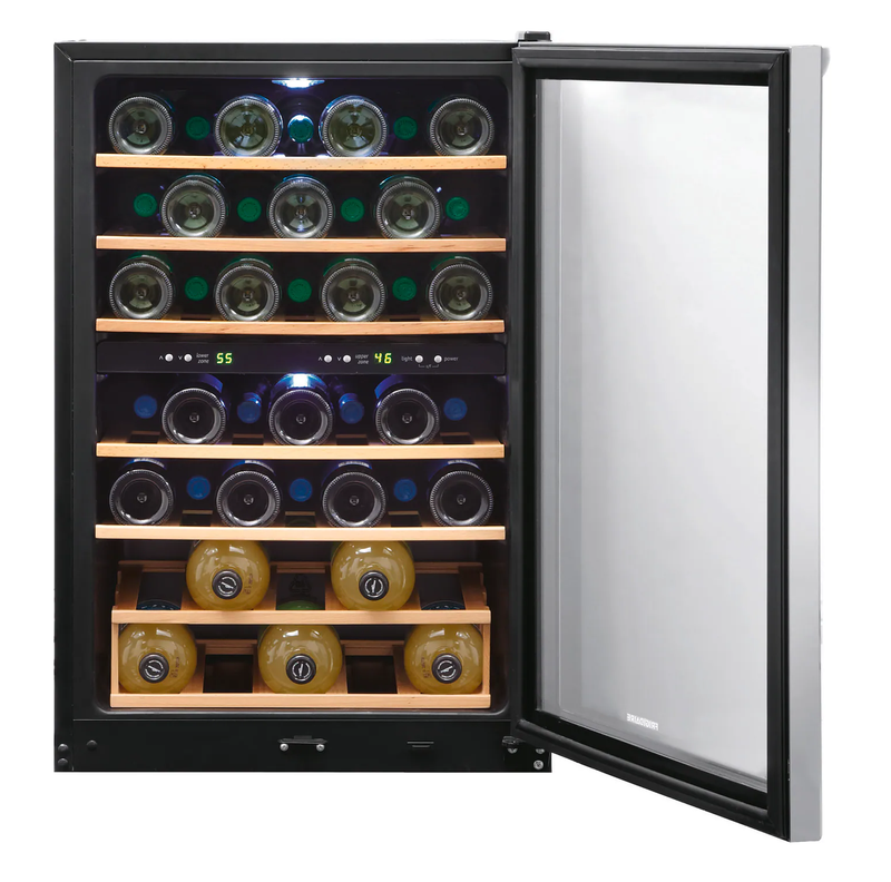 Frigidaire 45 Bottle Two-Zone Wine Cooler