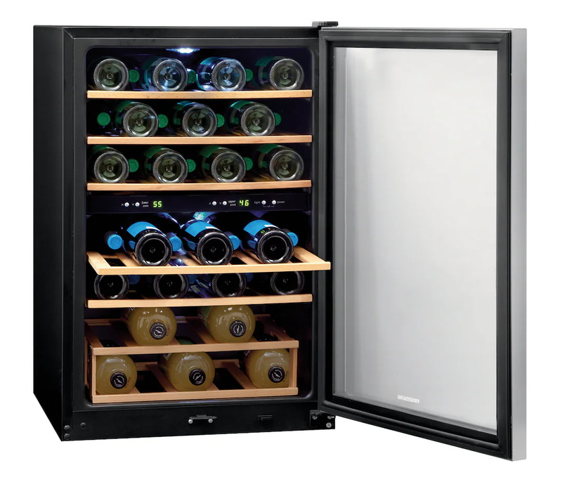 Frigidaire 45 Bottle Two-Zone Wine Cooler