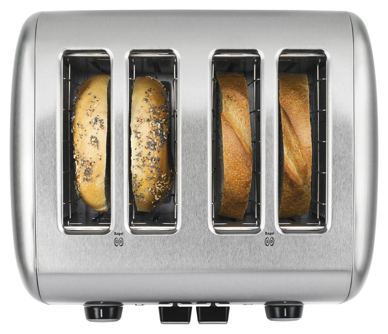 4-Slice Toaster with Manual High-Lift Lever