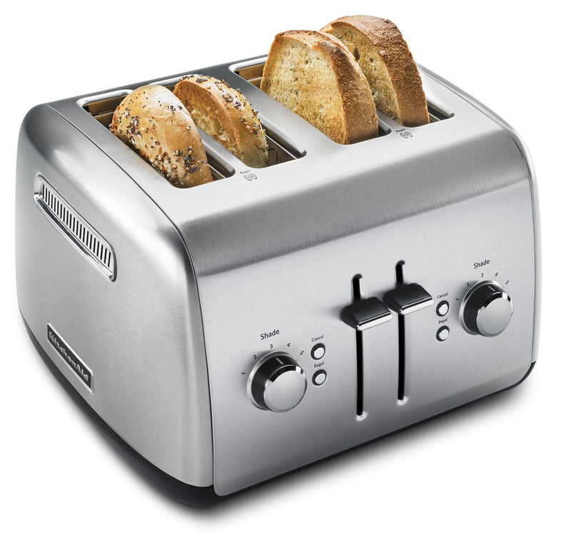 4-Slice Toaster with Manual High-Lift Lever