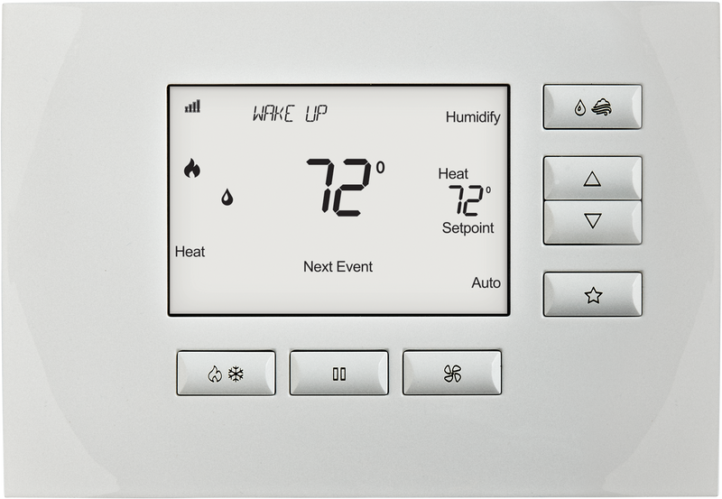 Control4® Wireless Thermostat by Aprilaire - White