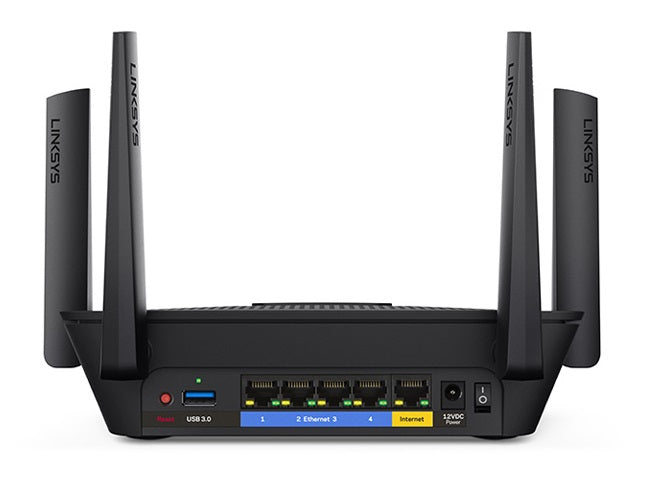 Enrutador WiFi de tres bandas Linksys Max-Stream AC2200