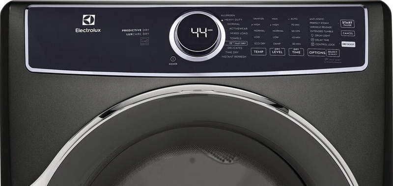 Front Load Perfect Steam Gas Dryer with Predictive Dry and Instant Refresh – 8.0 Cu. Ft.