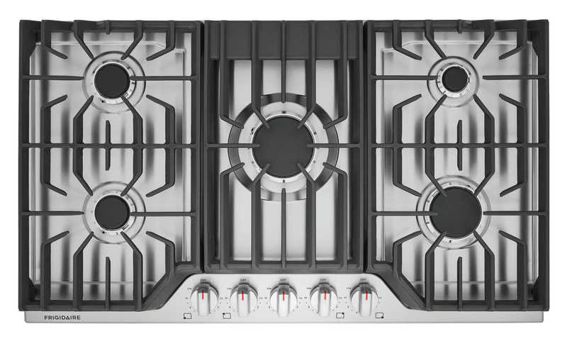 Estufa (Tope) de gas de 36 pulgadas (36”) | 5 quemadores | Cooktop