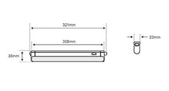 Lámpara de interior LED, blanca