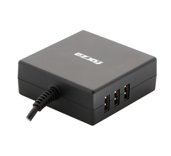 Adaptador de corriente Forza FNA-790 Univ 110 / 220V 90W NEMA 7 puntas 3 USB