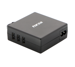 Adaptador de corriente Forza FNA-790 Univ 110 / 220V 90W NEMA 7 puntas 3 USB