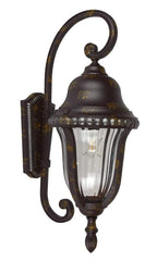 Linterna exterior, bronce antiguo máximo 100W 127V