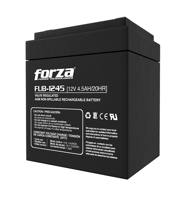 Batería Forza FUB-1245 12V 4.5A