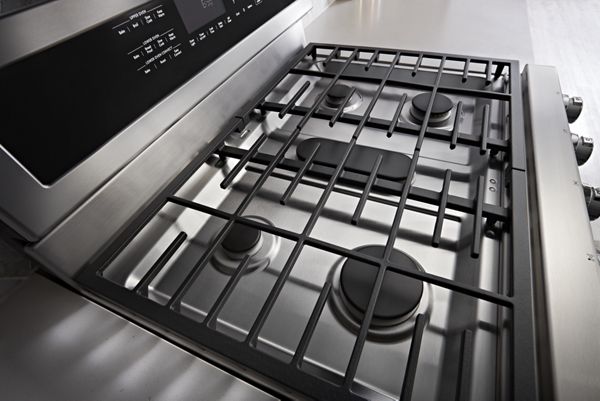 30-Inch 5 Burner Gas Double Oven Convection Range