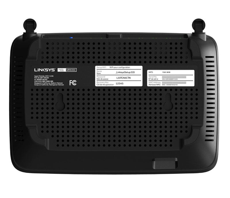 Enrutador Linksys MAX-STREAM Mesh WiFi 5