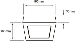 Lámpara de luces de techo LED para interiores