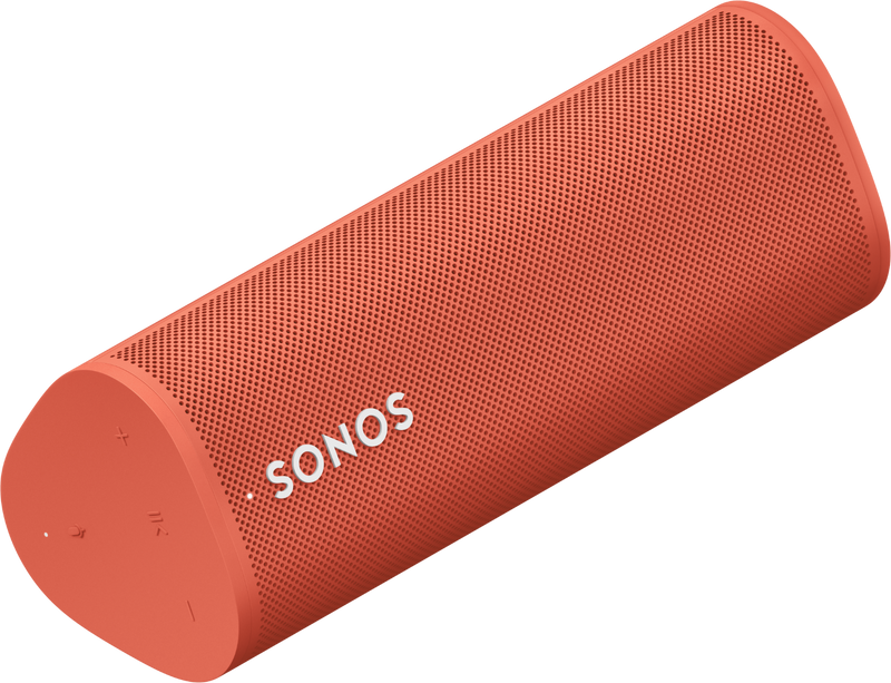 Compact portable speaker with bluetooth - Red