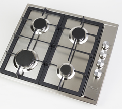 Estufa (Tope) de gas de 60cm | 4 quemadores | Cooktop