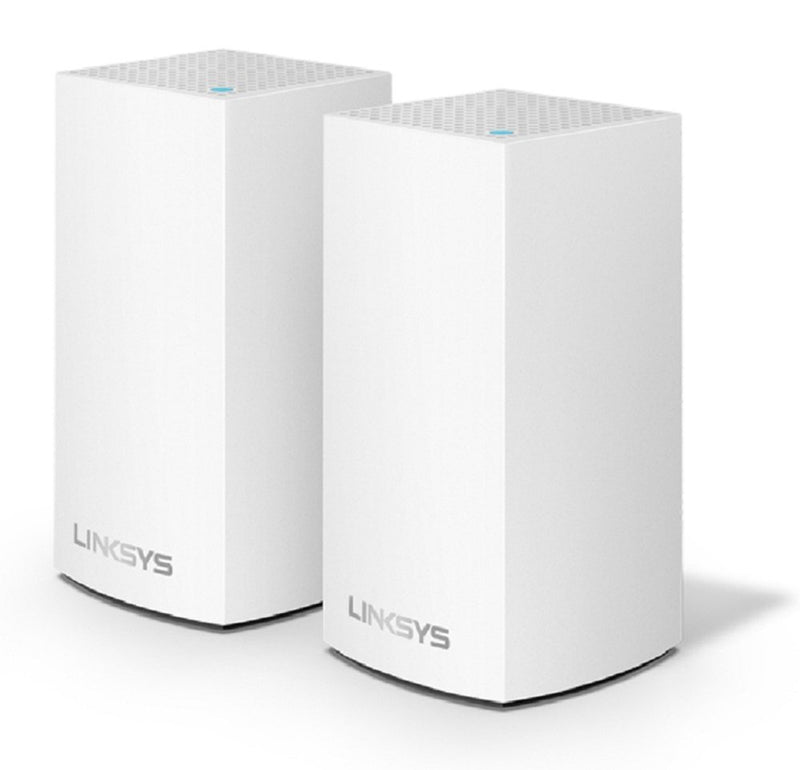 Linksys Velop Intelligent Mesh WiFi System, 2-Pack White