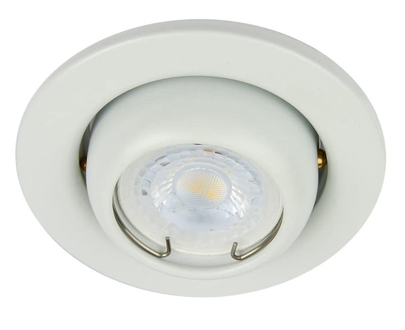 Lámpara empotrable de interior Downlight, acero