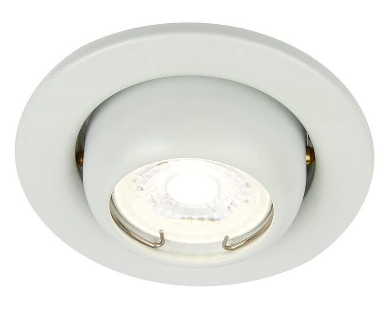 Lámpara empotrable de interior Downlight, acero